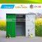 Water resistance garden shed 2015 bset selling for storing tools with colour coated steel sheet cover