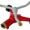 Rotary 3-Arm Sprinkler With Removable Base / Taiwan