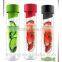 BPA FREE fruit infuser 700ml Tritan Cheap Infusion Water Bottles,food grade plastic sports bottle, fruit juicer bottle
