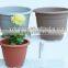 Wholesale factory price garden plastic flower pot outdoor use plastic flower pot