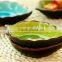 Wholesale Stock Small Order Leaf Shaped Ceramic Condiment Plate