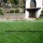 SJTF7777 artificial grass turf, pe pp garden grass faux turf