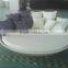 Rattan wicker swing bed