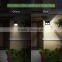 High quality power outdoor 24 led solar motion sensor light with 5.5V solar panel
