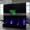 customized acrylic waterfall style led wall screen for project show