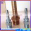 Low price JIC Female Male Carbon steel fitting hose fitting hydraulic adapter