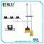 Aluminum Broom holder Aluminum Cleaning tool holder for 20-30mm handle