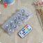 3 LED remote control color changing diamond shapes waterproof submersible led tea light