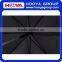 Auto Open 8 Ribs Waterproof Outdoor Rain Umbrella Straight Soft EVA Handle Aluminium Shaft Umbrella