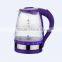 color changing glass water kettle kettle