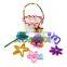 9mm x 50cm children educational toys glitter chenille stems