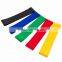 Custom colorful Latex Rubber Exercise Fitness Resistance Bands