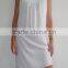 Embroidered Neck Summer Dress for women