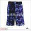 BLUE CAMO HIGH QUALITY FIGHT SHORTS FOR MEN MICROFIBER FABRIC