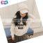 Girls Print Pullover Hoodies 100% Cotton Fleece Hoodie Sweatshirt Korean Style Custom Kids Clothing Online Shopping