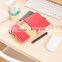 A5 Soft PU Cover Planner Customizable Journals Palnner With Sticthing & Band Section Sawing Binding Notebook