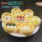 Simulation food pendant creative steamer key chain 4cm small drawer with key ring buns dumplings jewelry