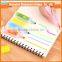  china cheap wholesale muti-colored pen with highlighter for promorion