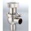 Stainless steel sanitary regulating valve