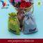 Promotional Coloful Drawstirng Jute Wedding Gift Bag