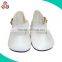 cute white leather doll shoes shenzhen factory made in China