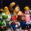 Set of 18pcs mini toy figures Quite hot selling action figures Super Mario PVC action figure