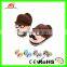 Hot sale cute uncle face cartoon slippers plush women winter shoes wearing glasses