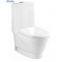 HT191 Siphonic One Piece WC Closet White Toilet