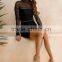 B33748A Autumn korea fashion ladies sheer lace elegant formal dress