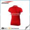 Woman sport polyester golf polo shirts wholesale