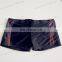 2015 black sexy men swimwear swim trunk with logo