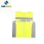 Unique design hot sale outdoor durable yellow reflective running vest
