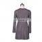 Guangzhou Clothing Manufacturer Beaded Collar Full Sleeve Ladies Fashion Dresses