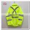 inflaming retarding reflective rain coat with trouser