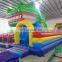 Crocodile Inflatable Fun City, Bounce House With Slide, Inflatable Bounce Castle For Amusement Park