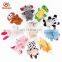 Wholesale mini stuffed funny lovely plush animal finger puppet