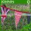 Wholesale Polyester Paper Pennant String Flags Holiday DIY Bunting