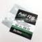 Custom polyester printed ribbon satin care labels for garment