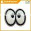 custom embroidery sew-on eye logo chenille patch for china supplier