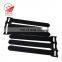 Hook and loop T shape reusable fastening cable ties