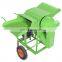 cheap small portable mini rice paddy threshing machine / rice and wheat thresher machine with diesel engine