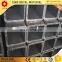 black square tubes st37-2 steel tube /hollow section galvanized/black annealing at lowest