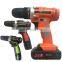 Motor 14.4V/18V Rechargeable Battery Electric Drill Cordless Portable Drill 18v with LED light lithium battery