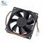 8025 DC 12V 0.3A Brushless Server Square Cooling Fan with connector