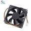 80X80X25mm Sleeve bearing DC 24V 0.15A case cooling fan with 2-wire 2pin quiet low noise