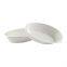 Disposable Oval Bowls: 20oz  Compostable Heavy Molded Fiber Oval Bowl SS-SBB820