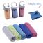 microfiber sports fitness golf yoga towel, instant cooling chill cold towels