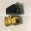 small brass and plastic non return valves solenoid gas valve