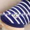 Striped pet puppy dog t-shirt hoodie Bully corgis clothes pet dog clothing with small ears