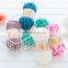 Yarncrafts ring spun crochet chenille yarn chunky polyester knit yarn for hand knitting bags dolls blankets